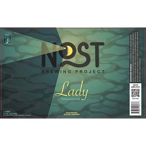 Nost Lady Hefeweizen Ale