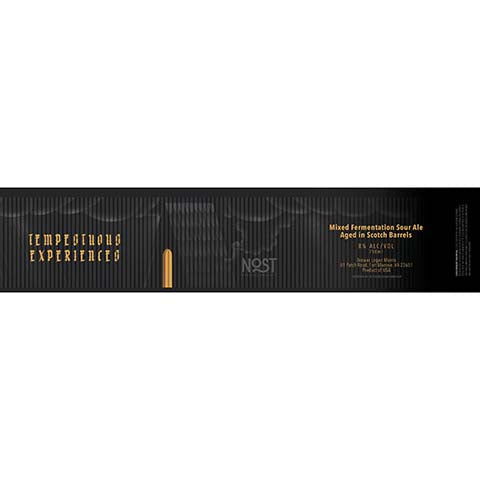 Nost Tempestuous Experiences Sour Ale