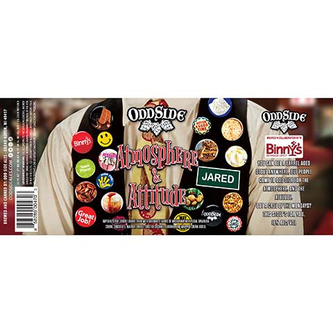 Odd Side Ales Atmosphere & Attitude Imperial Stout – CraftShack