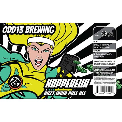 Odd13 Hopperella Hazy IPA