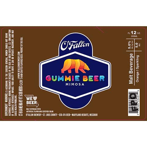 O'Fallon Gummie Beer (Mimosa)