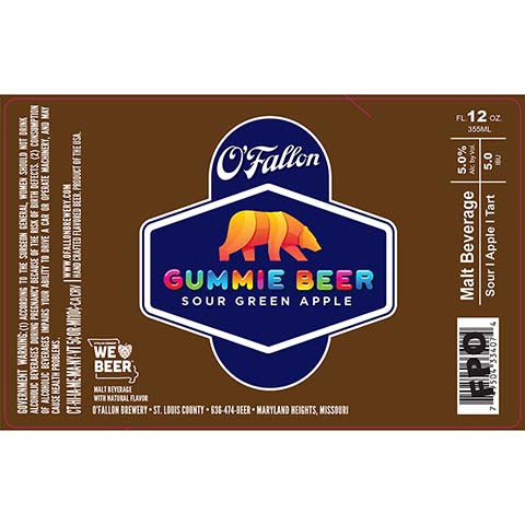 Ofallon-Gummie-Beer-Sour-Green-Apple-12OZ-CAN