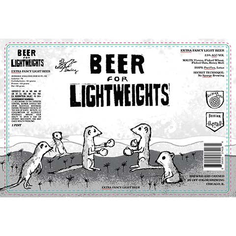 Off Color Beer For Lightweights