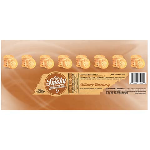 Ole Smoky Snickerdoodle Cream MoonshineOle Smoky Snickerdoodle Cream Moonshine