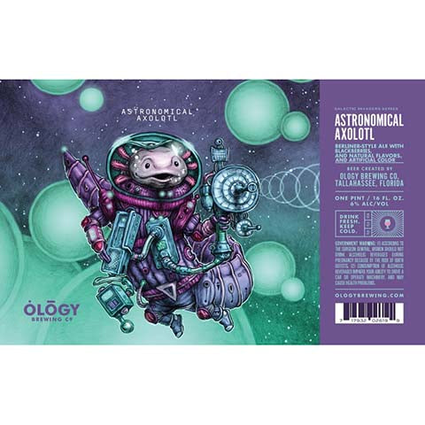 アート・デザイン・音楽 ONCE A YEAR by Axel Hoedt Ology Astronomical Axolotl Berliner-Style Ale – CraftShack - Buy