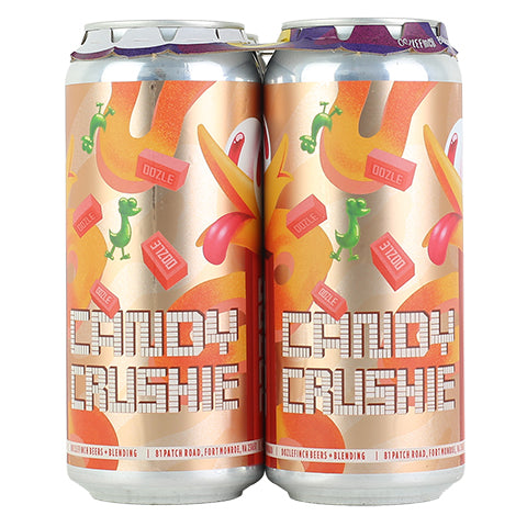 Oozlefinch Candy Crushie Peach Gummy Rings Sour Ale