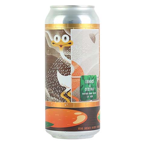 Oozlefinch N00d W00ter Orange & Coconut Seltzer
