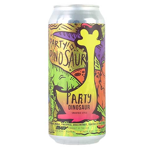 Oozlefinch Party Dinosaur (dragonfruit, banana, mango, pineapple, coconut)