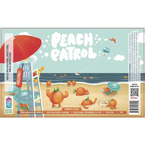 Oozlefinch Peach Patrol Sour Ale