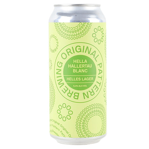 Original Pattern Hella Hallertau Blanc Helles Lager