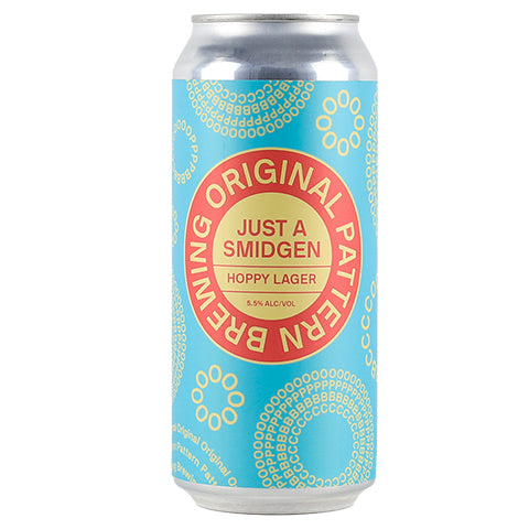 Original Pattern Just A Smidgen Hoppy Lager