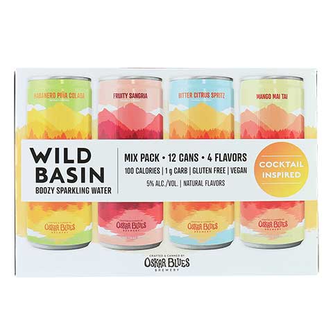 Oskar Blues The Wild Basin Cocktail Mix Pack