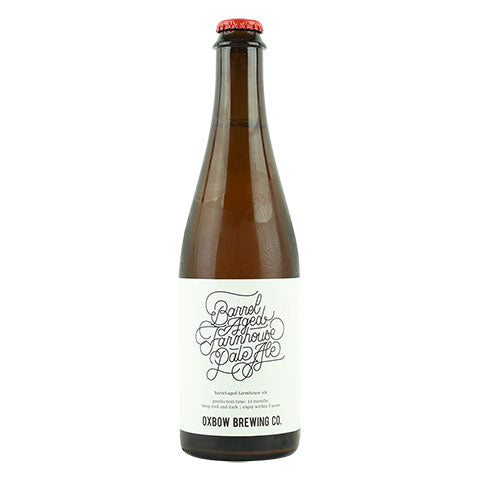 Oxbow Barrel Aged Farmhouse Pale Ale (BAFPA)