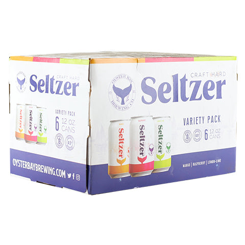 Oyster Bay Craft Hard Seltzer Variety Pack