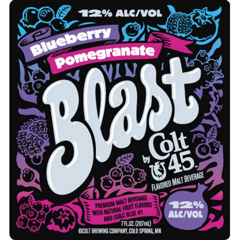 Pabst Blast by Colt 45 (Blueberry Pomegranate)
