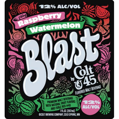 Pabst Blast by Colt 45 (Raspberry, Watermelon)