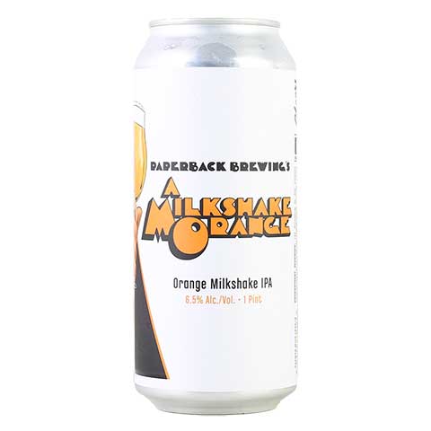 Paperback A Milkshake Orange IPA