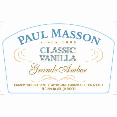 Paul Masson Classic Vanilla Brandy