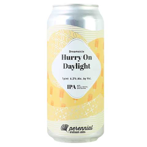 Perennial Dreamsicle Hurry on Daylight IPA