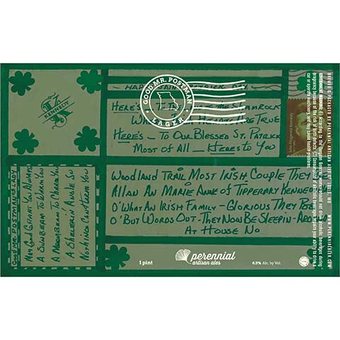 Perennial Good Mr. Postman Lager