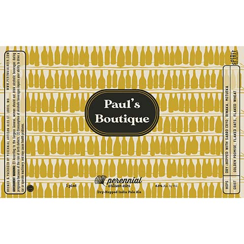 Perennial Paul's Boutique Dry-Hopped IPA