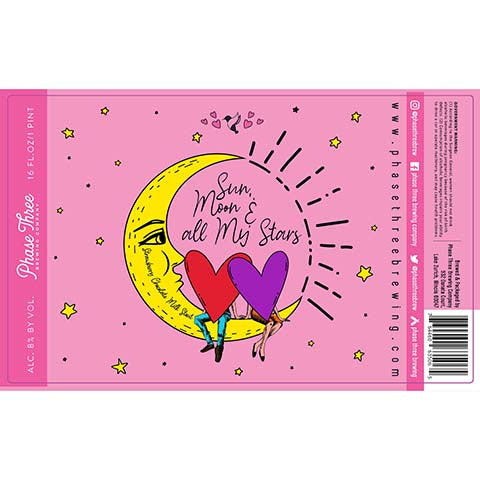 Phase Three Sun, Moon & All My Stars Milk Stout