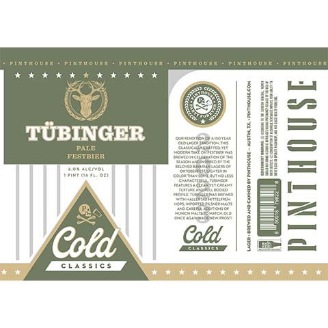 Pinthouse Tubinger Pale Festbier