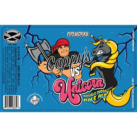Pipeworks Cappy's vs Unicorn DIPA