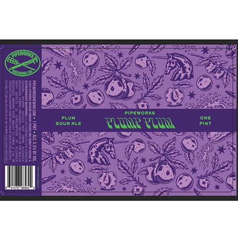 Pipeworks Plump Plum Sour Ale
