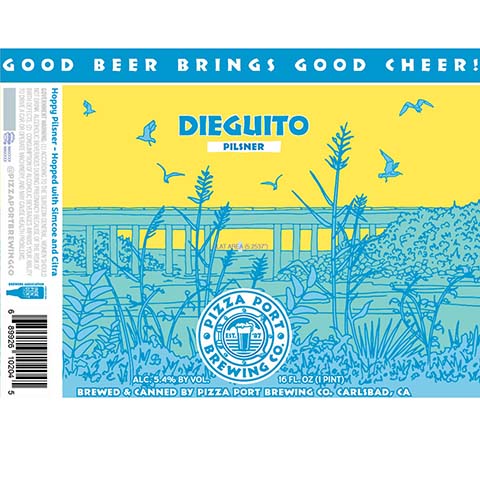Pizza Port Dieguito Pilsner