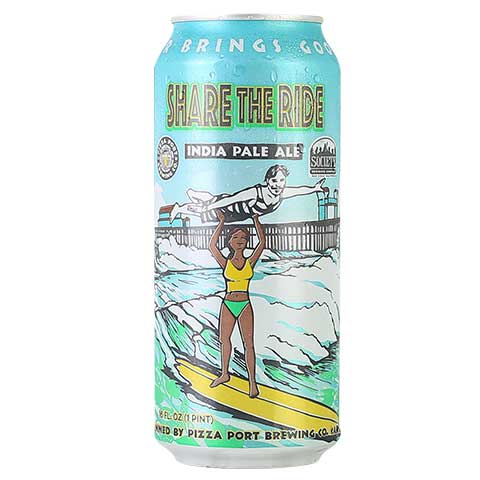 Pizza Port/Societe Share The Ride IPA