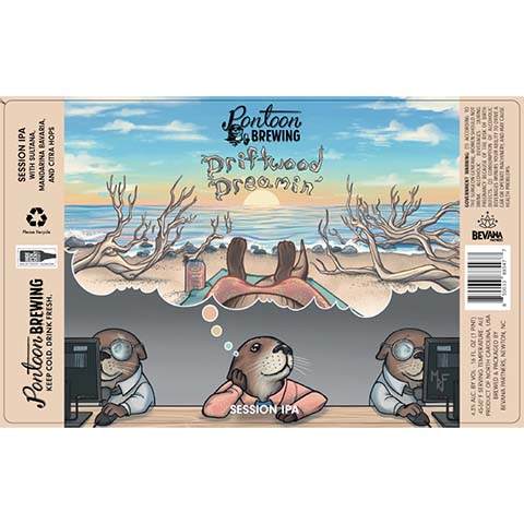Pontoon Driftwood Dreamin' Session IPA