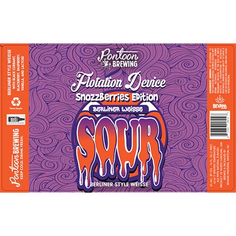 Pontoon Flotation Device Snozzberries Edition Sour