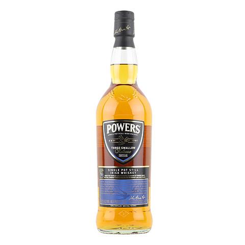 Powers Three Swallow Release Single Pot Still Irish Whiskey