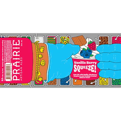 Prairie Vanilla Berry Squeeze! Sour