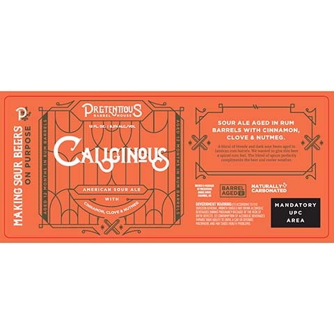 Pretentious Caliginous Sour Ale