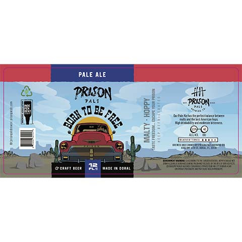 Prison Pals Born To Be Free Pale Ale