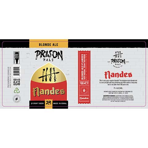 Prision Pals Flandes Blonde Ale