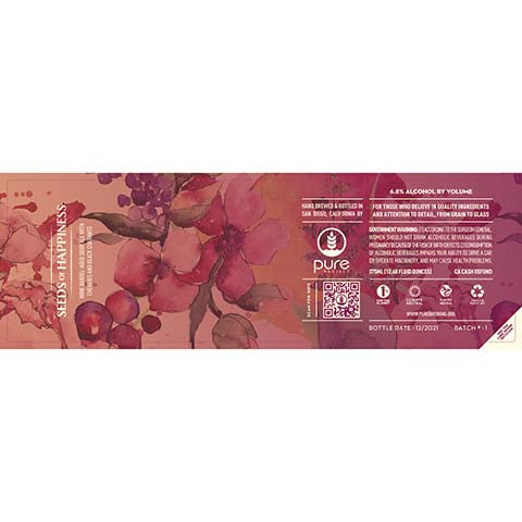 Pure Project Seeds of Happiness Sour Ale