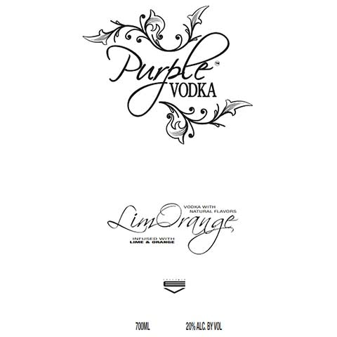 Purple LimOrange Vodka