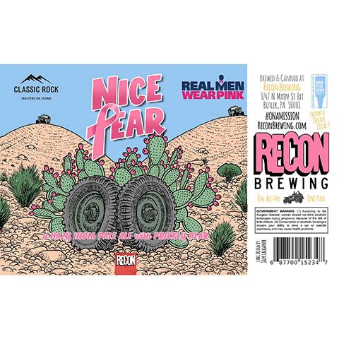 Recon Nice Fear Hazy IPA