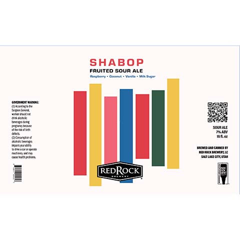 麻婆ROCK Red Rock Shabop Fruited Sour Ale – CraftShack - Buy craft beer online.