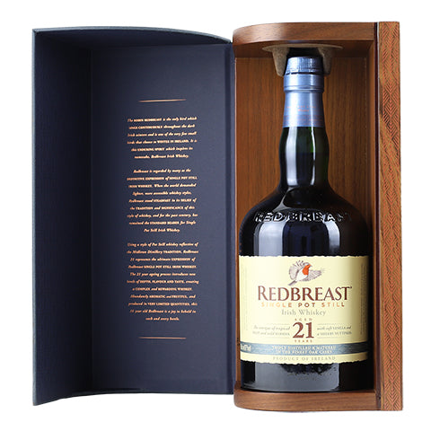 Redbreast 21 Year Old Single Pot Still Irish Whiskey