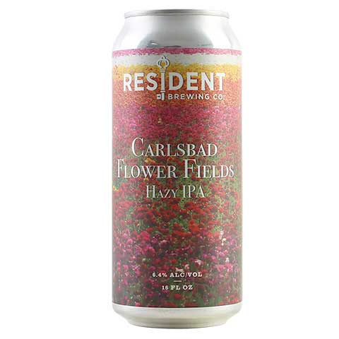 Resident Carlsbad Flower Fields Hazy IPA