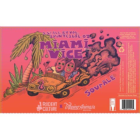 Resident Culture Miami Vice Sour