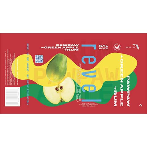 Revel Pawpaw + Green Apple + Rum