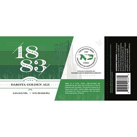Rhombus Guys 1883 Dakota Golden Ale