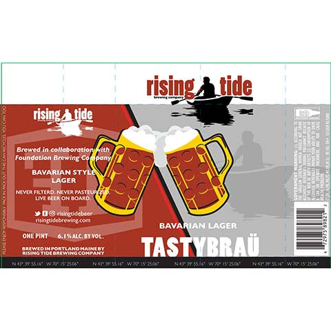 Rising Tide Tastybrau Lager
