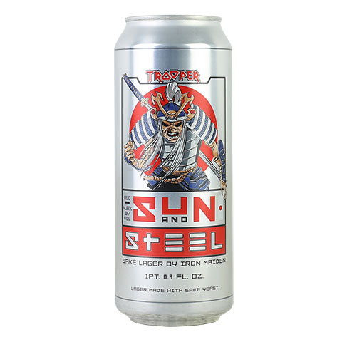 Robinsons Trooper Sun And Steel Pilsner (Iron Maiden Beer)