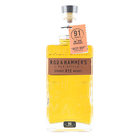 Rod & Hammer's Slo Stills Straight Rye Whiskey